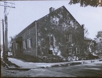 1911, Hoffman House, Kingston, New York, Magic Lantern Glass Photo Slide