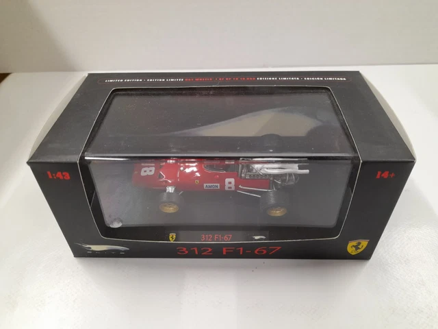 HOT WHEELS N5589 Ferrari F1 312 N 8 SILVERSTONE GP 1967 Chris AMON- 43ème EUR 32,00 - FR