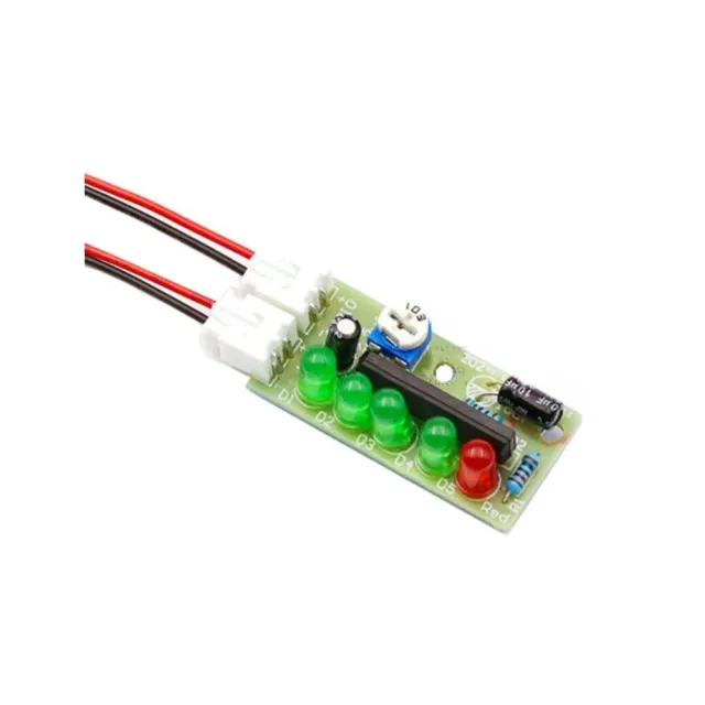 KA2284 Audio Level Indicator DIY Electronic Kit Parts 3.5-12V 5mm RED Green LED