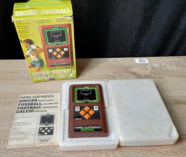 MATTEL ELECTRONICS 1978 Vintage Soccer Handheld Game Tested
