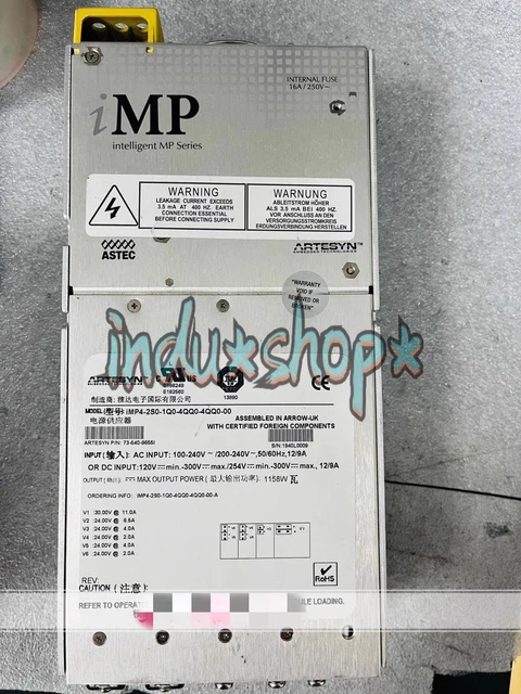 1 pz modulo di alimentazione originale iMP4-2S0-1Q0-4Q0-4Q0-00 73-540-9655I usato