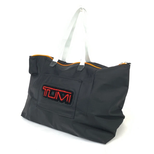 TUMI McLaren 60th Anniversary Just In Case Tote Bag Men Black Yellow