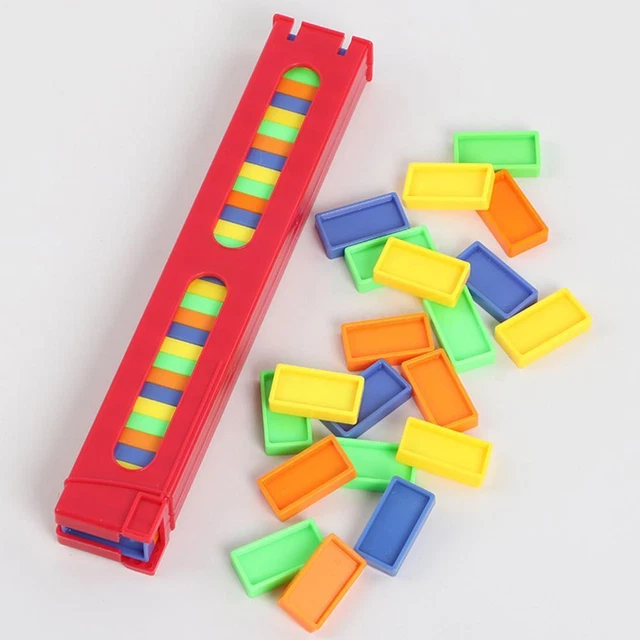 80Pcs Domino Blocks Domino Train Extension Kit Creative Toy Toy For Kids J5W0