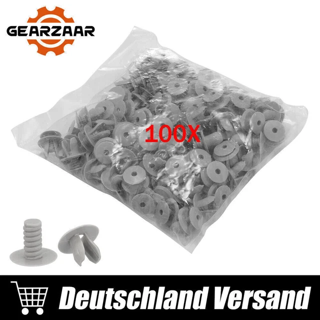 Clip Für Seitenverkleidung Grau Passend Für VW T3 T4 T5 Und T6 | My Bus Parts