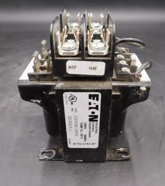 Eaton C0150E2AFB Industrial Control Transformer - Black