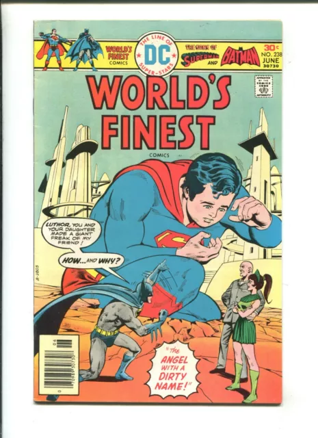 WORLDS FINEST #238 - ANGEL WITH DIRTY NAME "The Fisherman Collection" (6.5) 1976