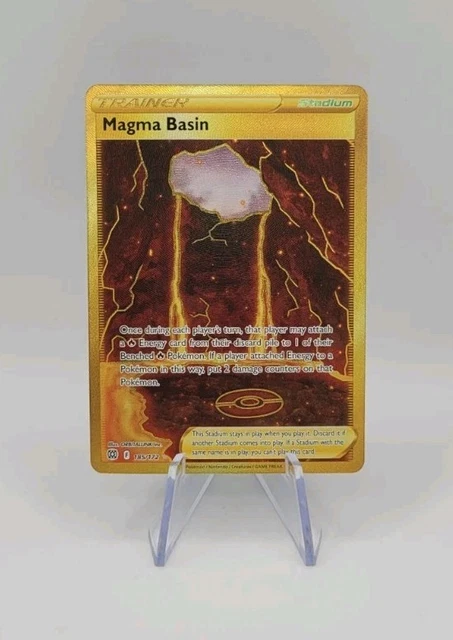 magma basin pokemon card price - 185/172 144/172 / Uncommon Card Type / HP / Stage Magma Basin - SWSH09: Brilliant