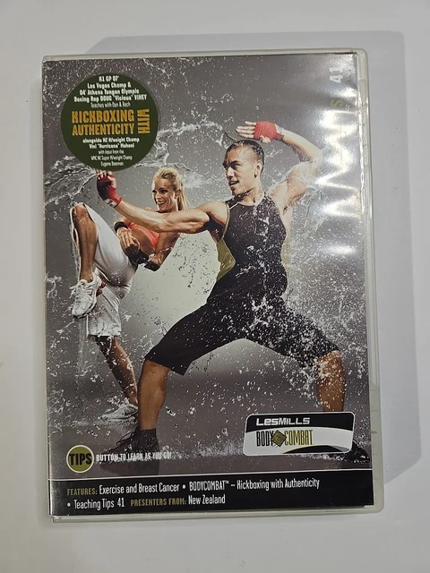 LES MILLS BODY Combat 43 Dvd/CD And Instruction Book $32.42