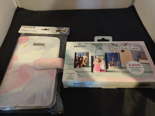 Photo Album For Fujifilm Instax Mini holds 108 Photos Case and Photo Frames Photo Album For Fujifilm Instax Mini holds 108 Photos Case and Photo Frames
