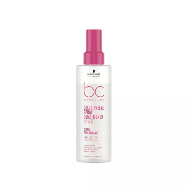 Spray pour Cheveux Colorés Schwarzkopf BC Bonacure Color Freeze Spray 200ml