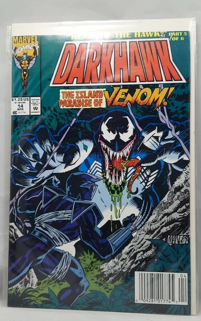Darkhawk #14 Venom Appearance VF/NM Marvel Comics