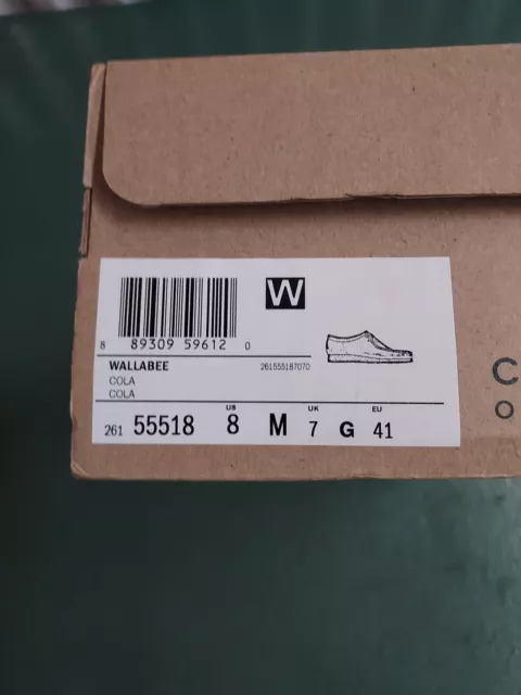 MEN CLARKS ORIGINALS Wallabee Brown Cola Check Suede Shoes Size 8 $79. ...