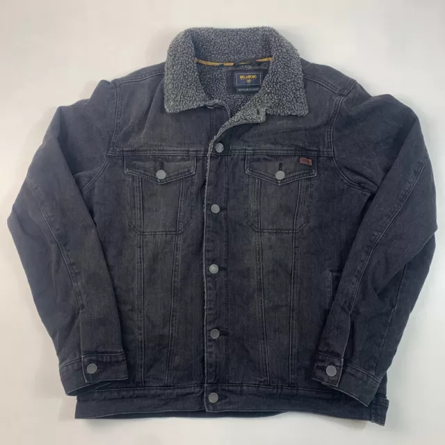 BILLABONG BARLOW SHERPA Jacket Dark Grey XL 41.90 PicClick UK