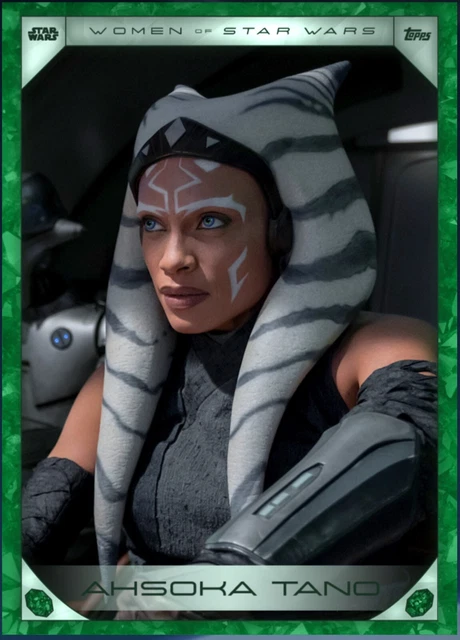 TOPPS STAR WARS Card Trader Women of Star Wars 2024 AHSOKA TANO Green