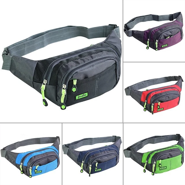 Paquet Waist Bag Hommes Argent Cyclisme Utility Poche Camping Femme Fonctionnel