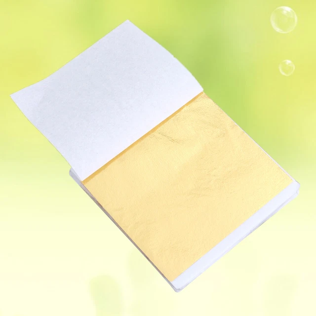 Hoja de arte brillante de papel de papel de papel de papel de papel de aluminio metálico brillante 50 piezas