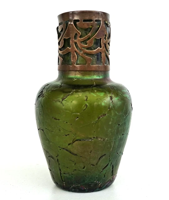 Vase Vintage en Verre de Cristal Soufflé à la Main par Joska, Allemagne