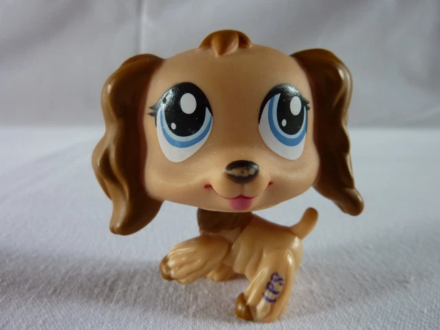 Littlest PetShop Chien Épagneul #344 Pet Shop-LPS