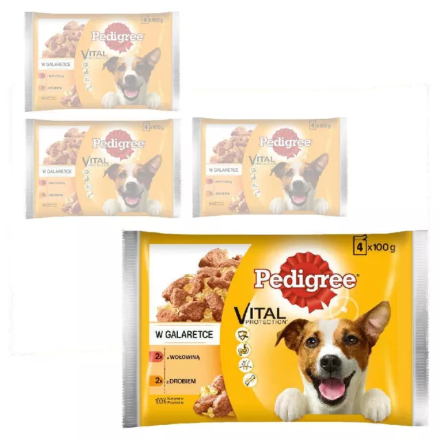 Pedigree Vital Protection Boeuf Volaille En Gelée Alimentation Pour Chien...