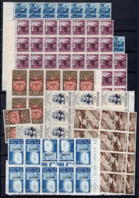 Italy Amg Vg Ftt Trieste Great Stock Enormous Catalogue Value All Perfect Mnh 7