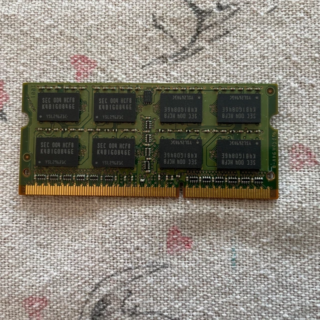 Mémoire RAM Crucial 8 Go (2x4 Go) DDR3 1066 MHz Pour PC Portable – Kit 2 Barrettes SODIMM