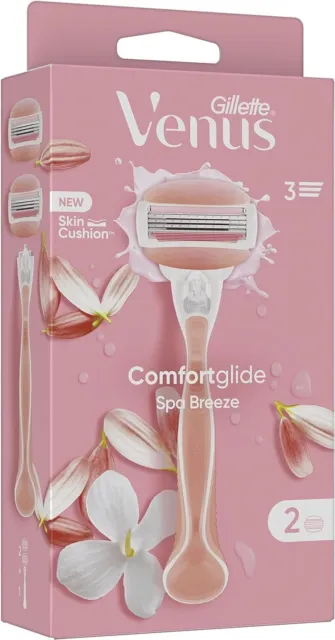 Lot De 2 Boîtes De Recharges Gillette Venus Comfortglide Breeze – 4 Lames Par Boîte, Neuves, Origine Pologne