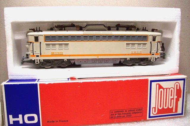 Jouet ancien Jouef HO motrice SNCF locomotive miniature modèle réduit maquette vintage année 70 - Modélisme