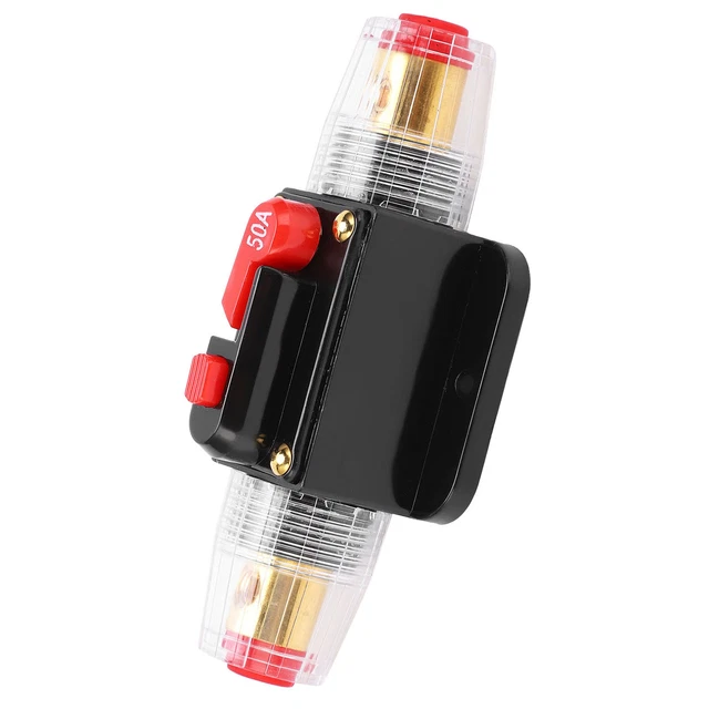 (1) Interruttore circuito reimpostabile supporto audio reset inverter per