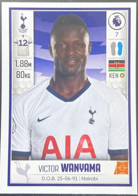 Panini Premier League 2020 - # 533 - VICTOR WANYAMA - Tottenham Hotspur