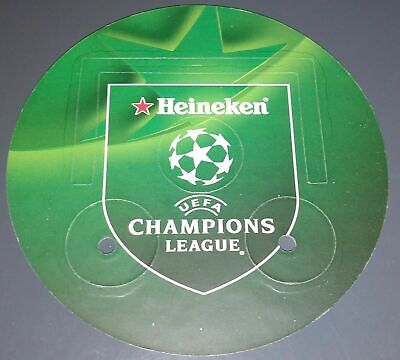HEINEKEN RUGBY Sous bock coaster deckel #8 HCup 2012 Champions league foot 