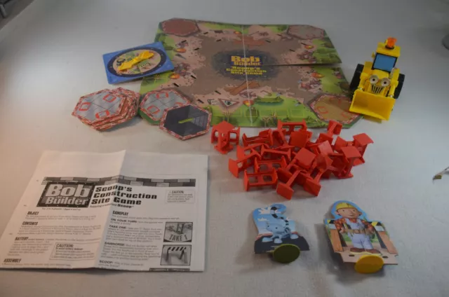 Bob The Builder Scoop's Construction Site Game Replacement Pieces Pick the Piece