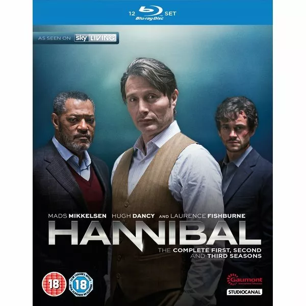 Blu-ray - Hannibal: The Complete Seasons 1-3 - Mads Mikkelsen, Laurence Fishburn