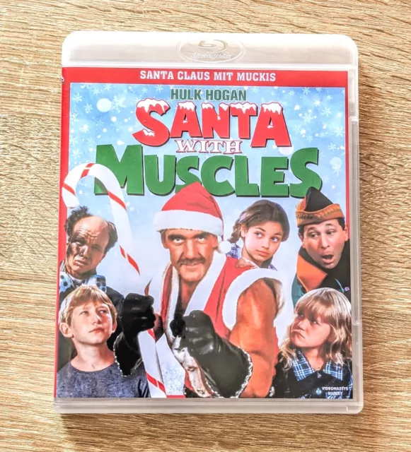 Santa Mit Muckis - Santa With Muscles (1996) BluRay Hulk Hogan Blu-ray Rarität