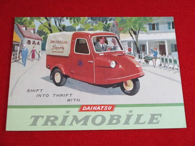 Daihatsu Trimobile Left 1959 Showa 34 Catalog