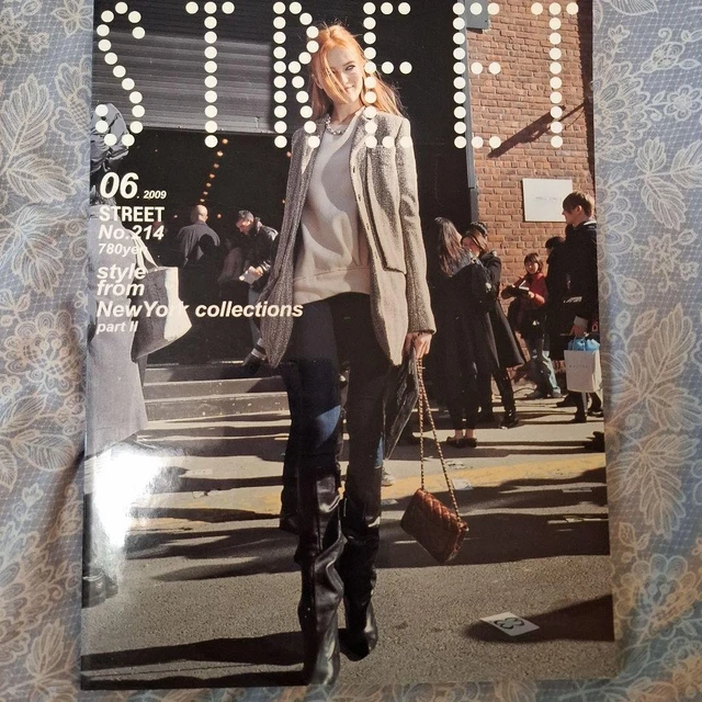 STREET 2009年6月号 No.214 STREET 2009 JUNE Issue No.214 New York Style Fashion