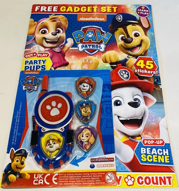 PAW PATROL MAGAZINE #88 With FREE GADGET SET! (BRAND NEW £4.49 - PicClick UK