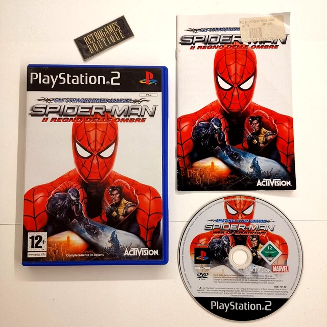 Jeu PSP : SPIDER-MAN - Il Regno Delle Ombre - Version Italienne - Très Bon état