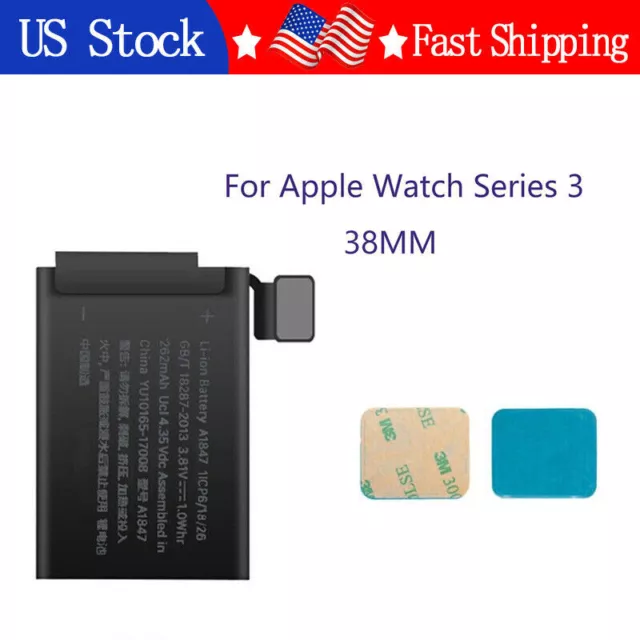 Battery for Apple Watch iwatch series 3 38mm 42mm  Cellular Edition