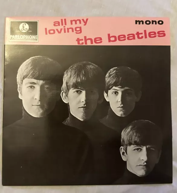 THE BEATLES- All My Loving, Ask Me Why, Money, PS I Love You 7” Vinyl EP  Single