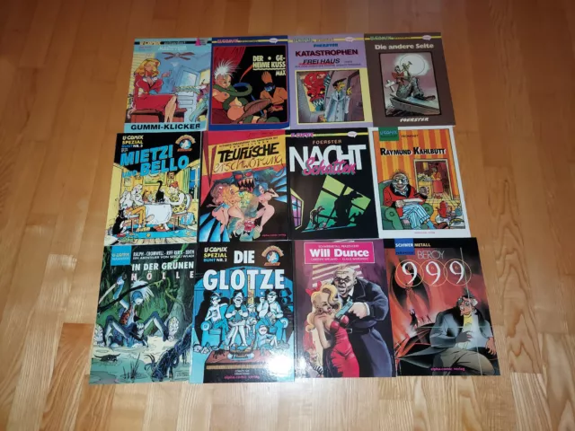 Konvolut (29 Comics) Comics U-Comix und Schwer Metall