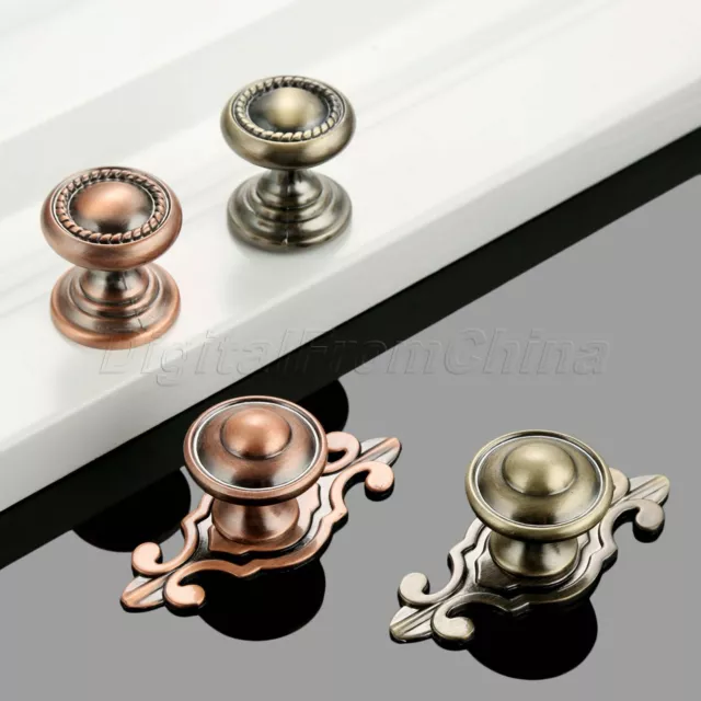 Vintage Retro Pulls Handles Knobs For Furniture Kitchen Drawer Cabinet Hardware