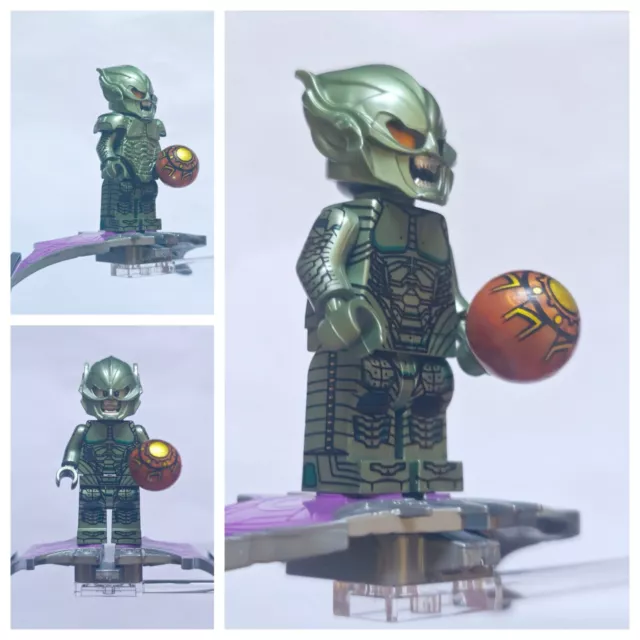 Marvel Green Goblin minifigure Custom Printed