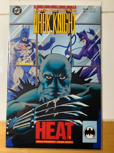 1993 DC Comics Batman Legends of the Dark Knight #46 Heat Bagged and Boarded