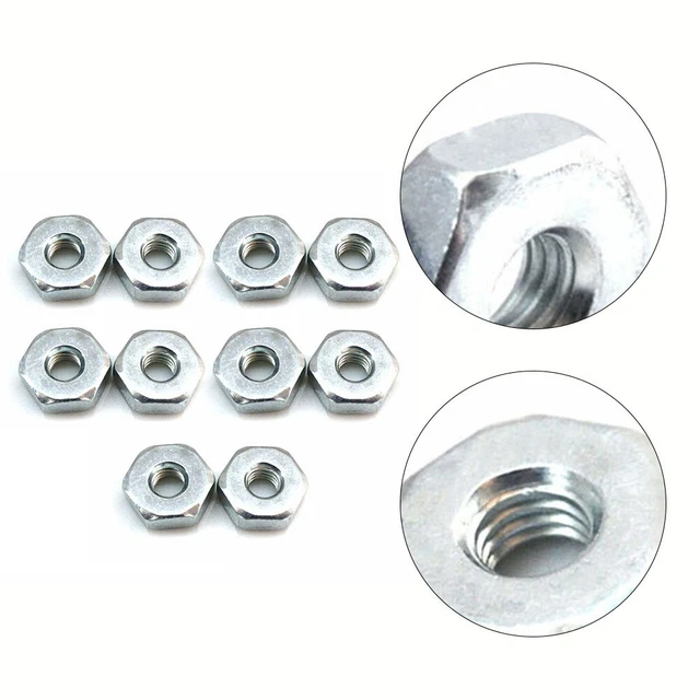 Cache-pignon Avec écrou De Réglage Pour Tronçonneuse Stihl MS170-MS250 - Tendeur Latéral Inclus - Lot De 6