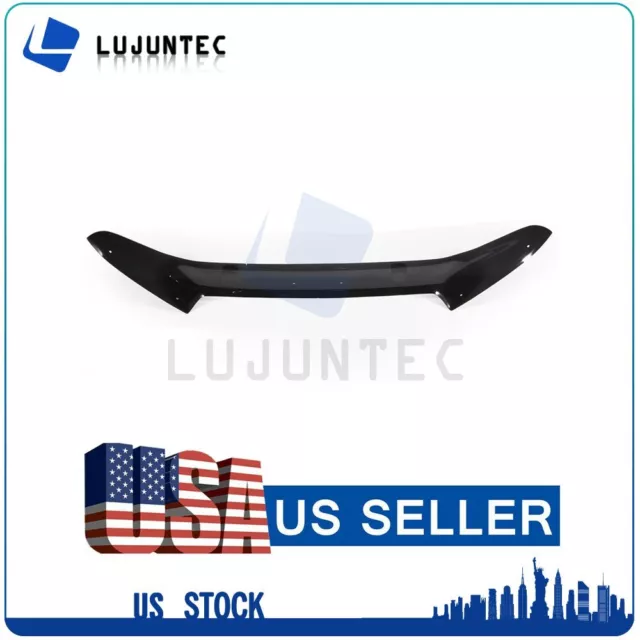 For 2014-2018 Subaru Forester Bug Hood Shield Protector Smoke Black Flush Guard