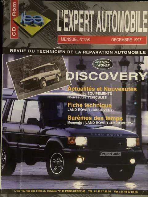 REVUE TECHNIQUE LAND ROVER DISCOVERY 4x4 Diesel 200 TDI, 300 TDI