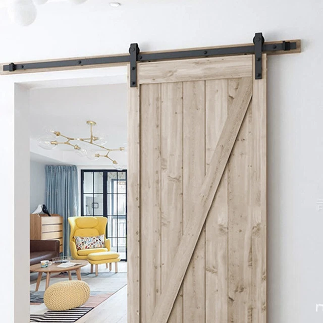 Serratura Scorrevole Per Porte - Bloccaggio 90/180 Gradi, Facile Installazione, Colore Nero