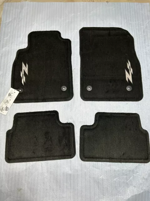 GM OEM 2013-2016 Chevrolet Cruze 1st And 2nd Row Black Z-Spec Carpet