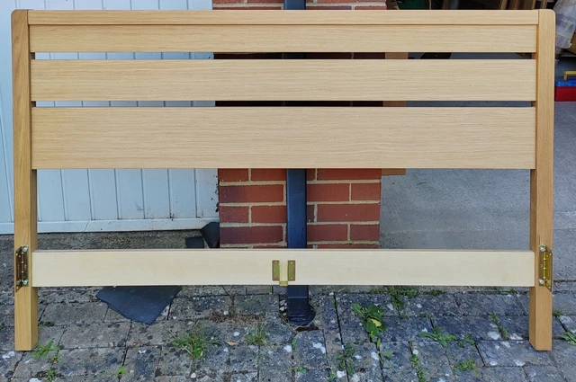 SOLID OAK KING Size Bed Frame £198.30 - PicClick UK