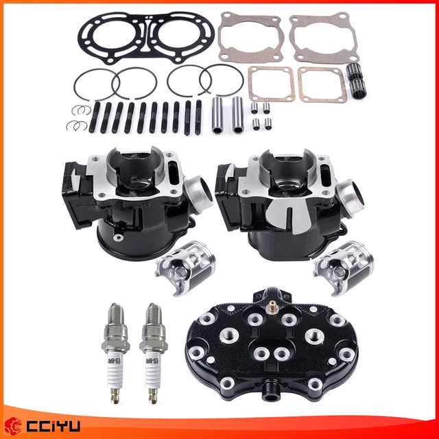 Cylinder Head Piston Gasket Top End Kit Fits Yamaha Banshee 350 YFZ350 87-06
